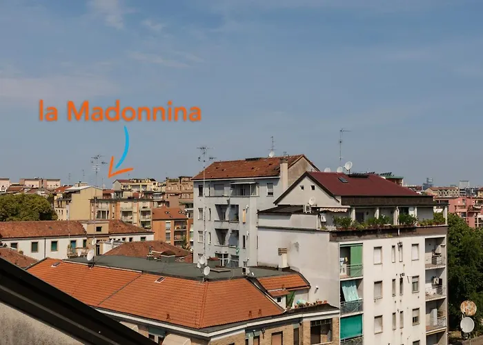 La Veranda - Bright Top Floor Apartment With Views Of The Madonnina